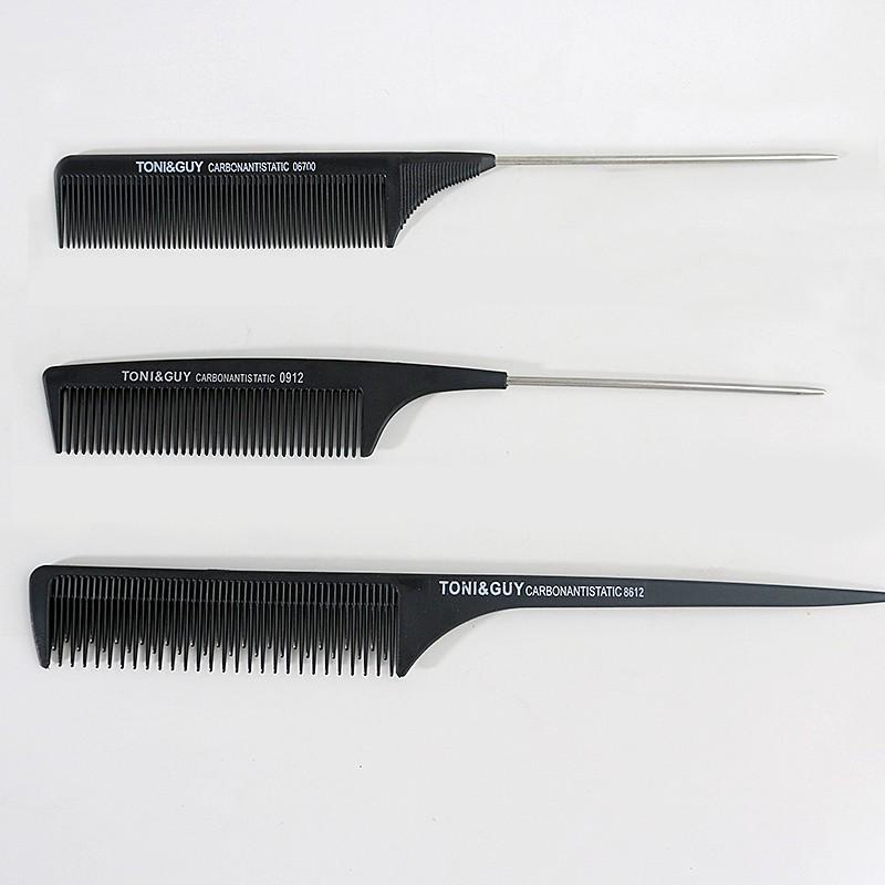Professional Steel Tail Comb for Hairdressing - Perfect for Teasing, Updos, and Haircuts for Men and Women