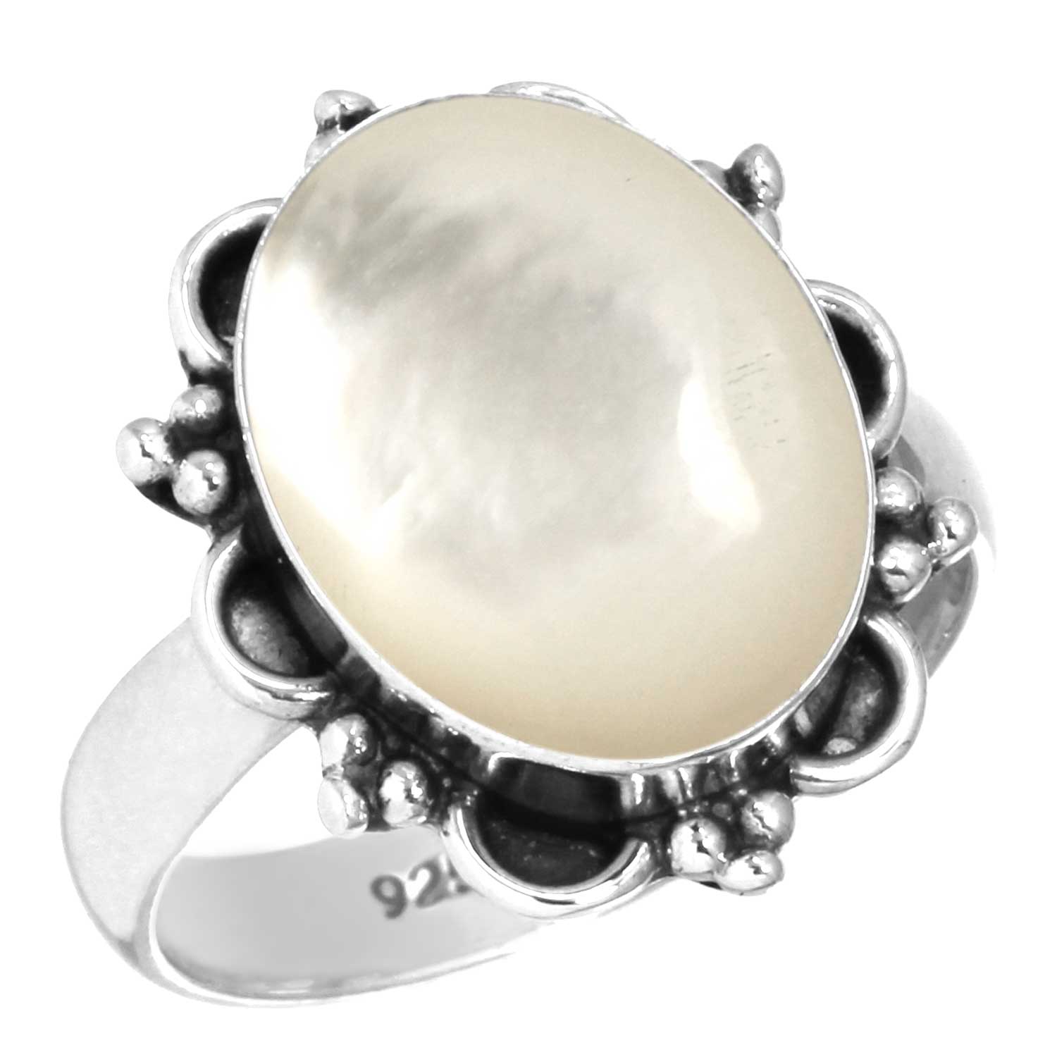 

Кольцо из стерлингового серебра 925 пробы Женское Драгоценный камень Ручная работа Ювелирные изделия Подарок на День святого Валентина Синий Зеленый Фиолетовый Медь Бирюза Жемчуг Лазурит Перламутр Викторианский 11.5 мать жемчужного