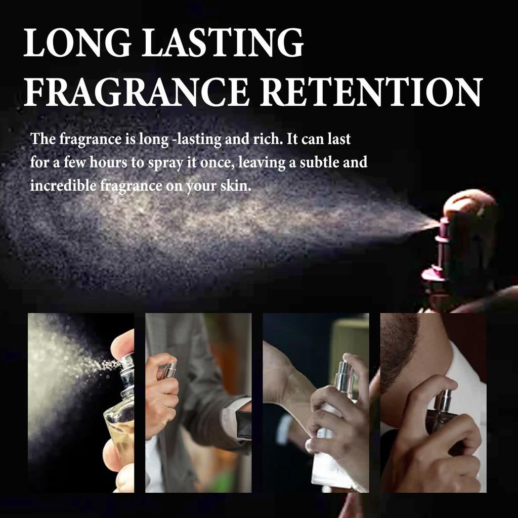 Perfume de larga duración Charm Toilette para hombre, fragancias de colonia Hypnosis para hombre, perfume de feromonas Enhanced Scents - 1,7 fl oz/50 ml