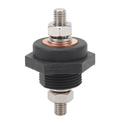 3 8inch Panel Battery Terminal Connectors DC12V Reliable Efficient for Power Supply Systems of Cars Boats Yachts Black