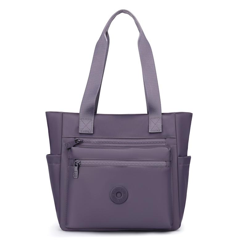 Women's Bag Multi-Color Shoulder Bag Lightweight Nylon Bag Large Capacity Multi-Pocket Handbag