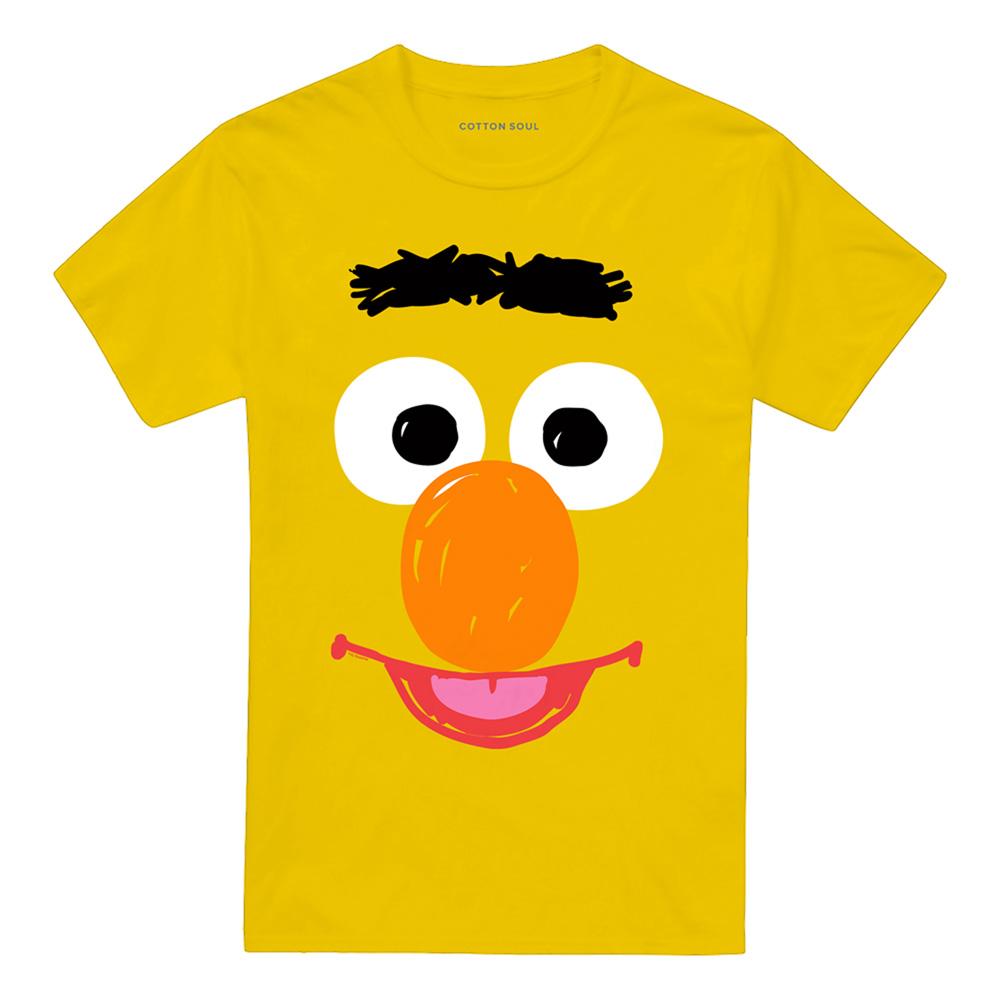 Sesame Street Unisex Adult Bert Sketch T-Shirt