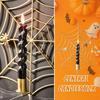 Spider Web Candle Holder Halloween Metal Wall-Mounted Spiderweb Taper Candle Holder for Gothic Home Decor