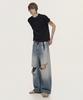 TAKEASY [Special Feature] (2-Pack 16-Count Cotton) Solid Crop T-Shirt - 3 Colors