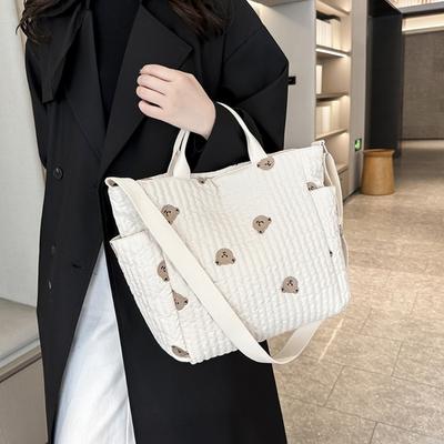 Multifunctional Diaper Bag For Mom Spacious with Multiple Pockets, Travel Handbag Organiser Pfor Shopping or Park Visits