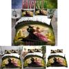 The Wicked Printed Bed Duvet Cover Pillowcase Three Piece Set For Toddler Bedroom Decor