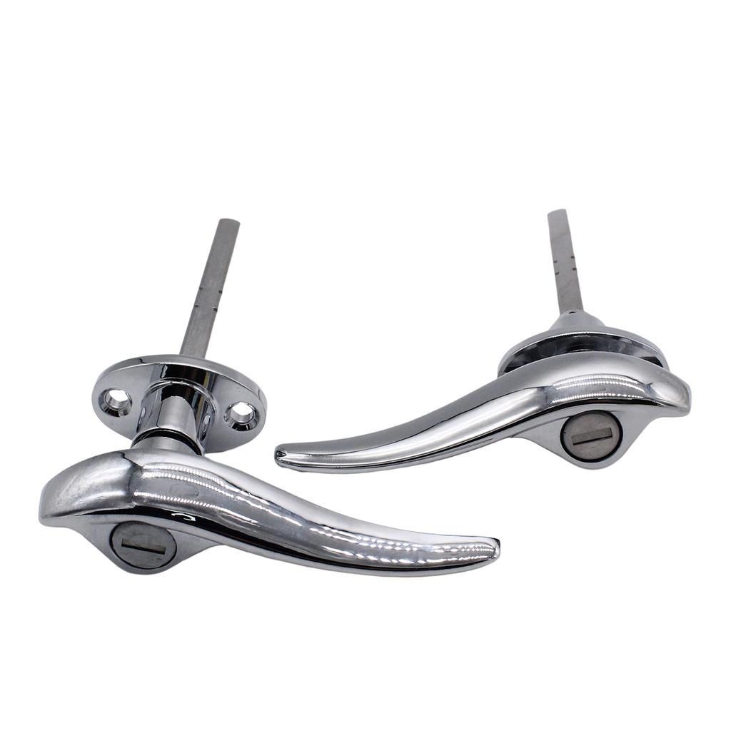 1 Pair for Ford 3-Window Coupe 1933-1934 Locks Outside Exterior Door Locking Handles Passenger Car Matching Accessories
