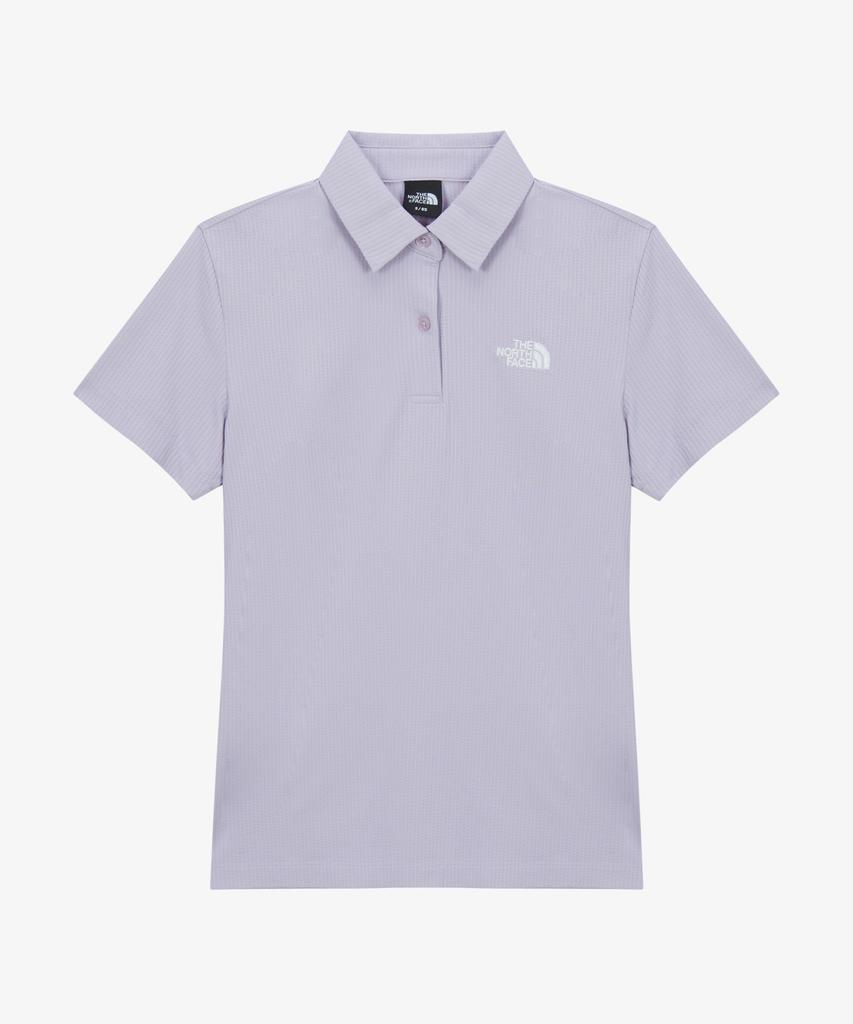 Noseupeiseu Nt7Ps31B Women'S Swing Short Sleeve Polo Lilac