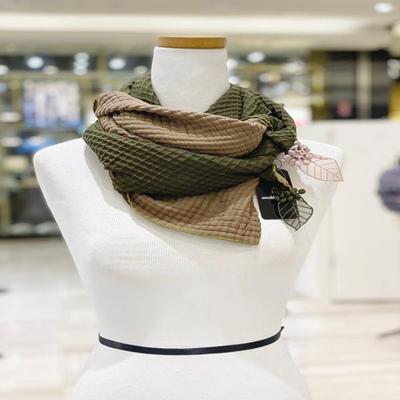 MJ Arnaldobasini Leaf Scarf ABFS-20155