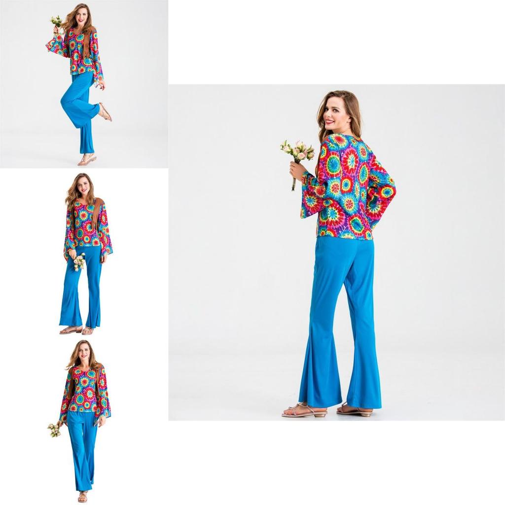 Eye-catching 1960s Hippie Costume For Women Perfect For Themed Parties And Events