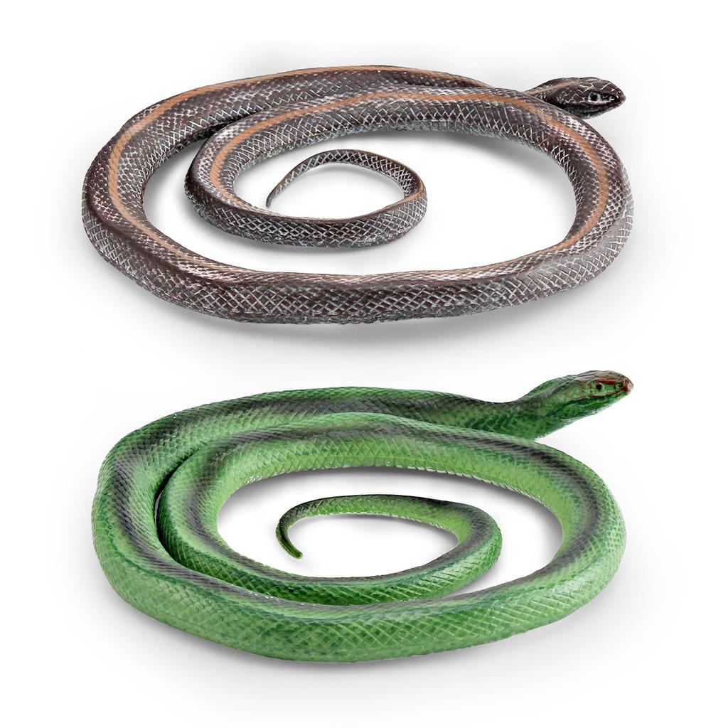 Wild Reptile Snake Model For Kids Educational Collectible Pvc Decor Toy