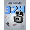 Wasart Wireless Earbud, Bluetooth 5.3 Headphones with 4 ENC Mics, 32H Bluetooth Earphones with Dual LED Display, Wireless Headphones in Ear IP7