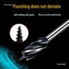 Ruiqi Hex Shank Four-Edge Wood Drill Bit for Door Lock and Drawer Hole Cutting