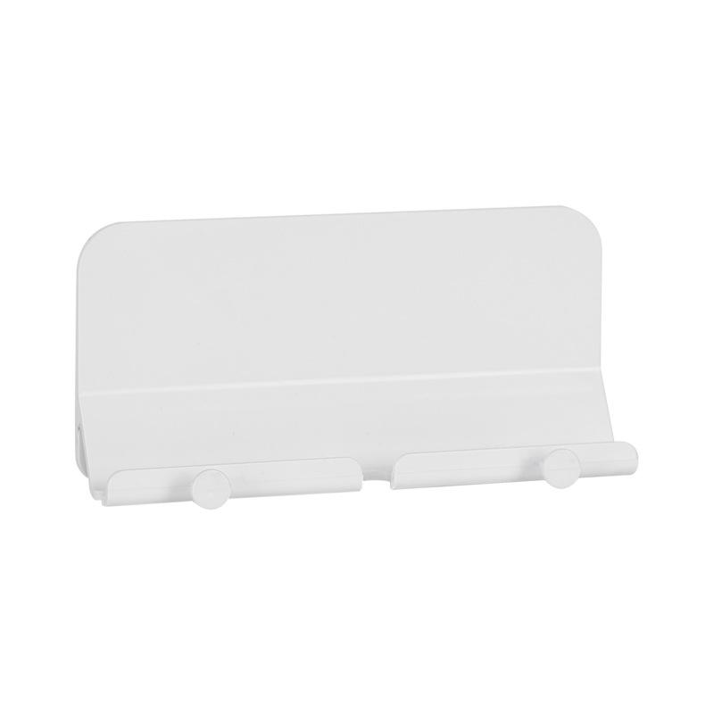 

Traceless Strong Adhesive Hook Bracket: No-Drill, Nail-Free Phone/Tablet Holder белый
