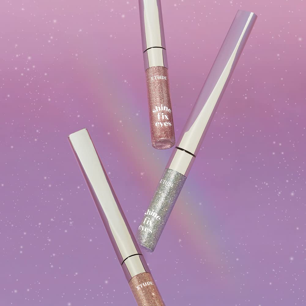 ETUDE [Etude Official] Shine Fix Eyes Glitter Mystic CosmoLidschattenEyelinerTear BagLameGlitterGlitterMetallic2,5 Gramm 1,0 Flaschen