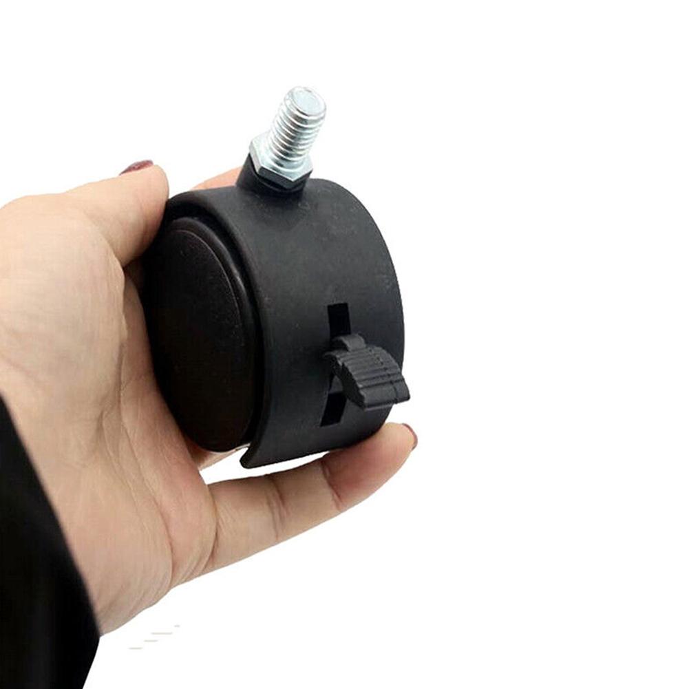 Casters Swivel Wheels Soft Wheel 3\" Office Chair Connector