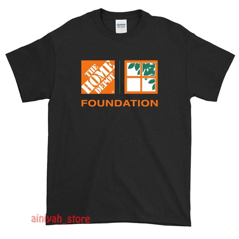 New The Home Depot Logo Men s Funny T shirt USA Size S-XXL M
