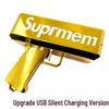 Gold Money Gun: Electric Cash-Spraying Toy for Fun and Relaxation