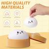 Dumpling Stress Balls Fidget Sensory Toy Simulation Food with Little Steamer Squeeze Dough Ball Stress Relief Hand Toy