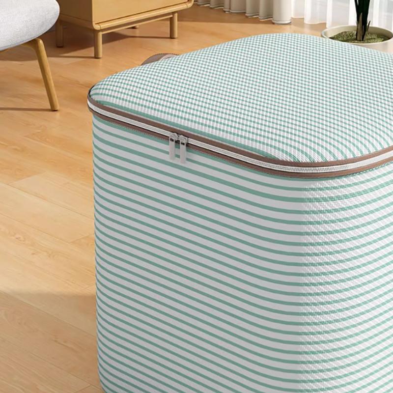 1 Peça Bolsa de Armazenamento Doméstico de Grande Capacidade Material Não Tecido Organizador de Guarda-Roupa Pode Ser Usado Para Edredom Roupas Brinquedos
