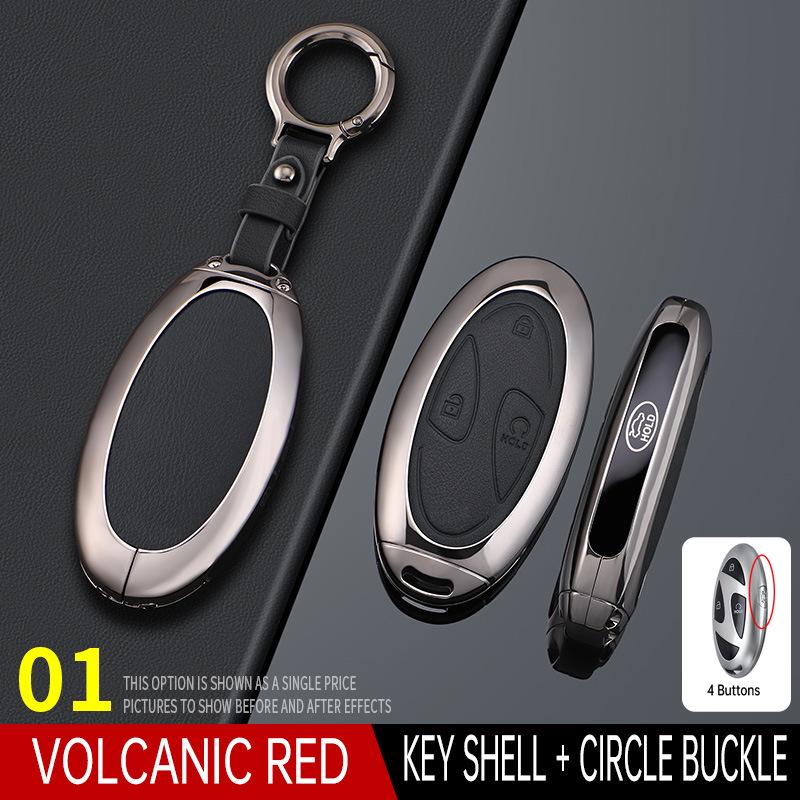 Key Case for Modern Tucson, 11th Gen Sonata, Encino, Santa Fe, and Elantra Models