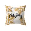 Home Decor Christmas Theme Printed Pattern Cushion Cover Home Living Room Sofa Decoration Square Throw Pillow Pillow Cover