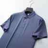 Dibinze Men's Plus Size 10A Antibacterial Breathable Polo Shirt