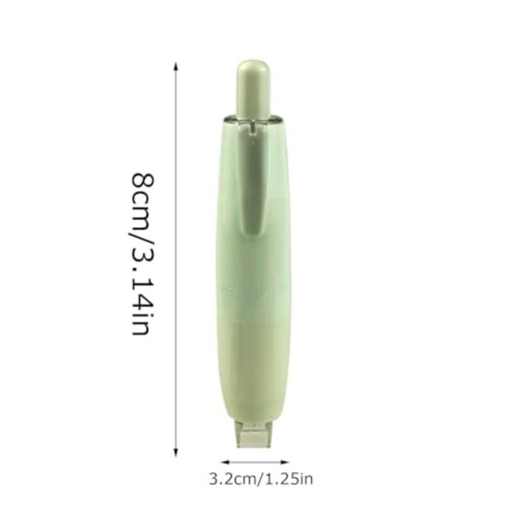 Press-type Double Sided Tape Pen White Out Eraserable Double-Sided Adhesive Dots Tape Replaceable Paper Correction