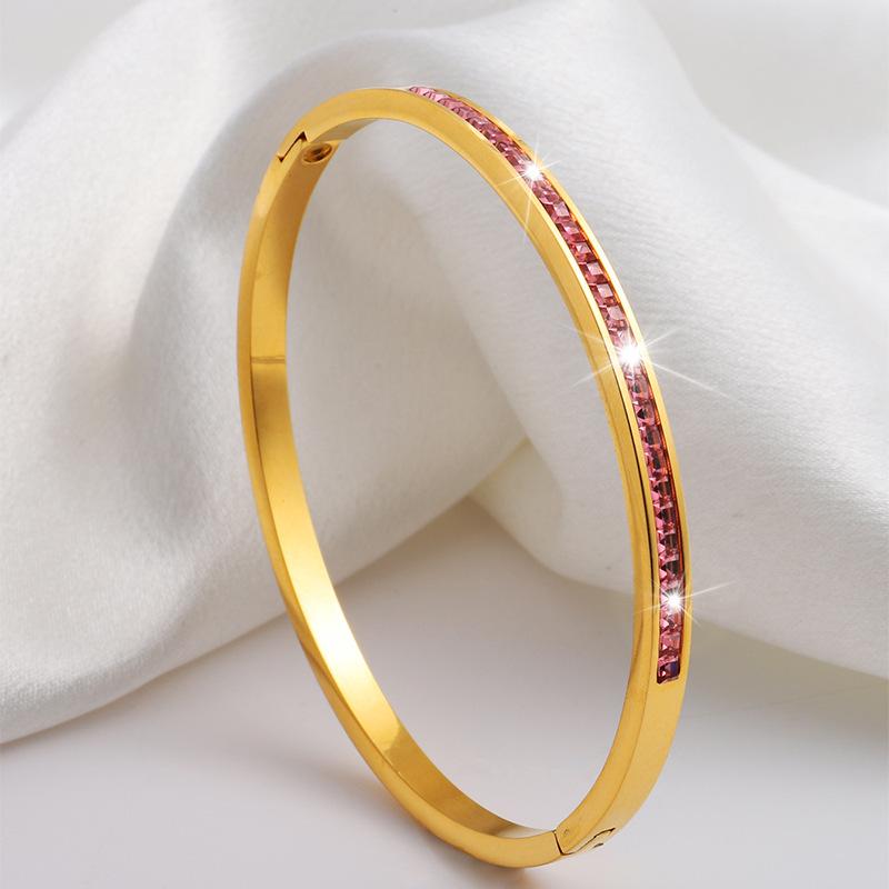 Europäisches & Amerikanisches Luxus Zirkon Stern Armband: Vielseitige, Elegante, Lichtechte Mode für Damen