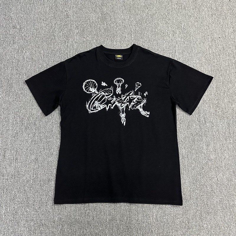 EastRogue Hip Hop Casual T Shirts Short Sleeves Fashion Trend  Clothing Y2k Tops