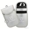 1pc Car Key Case Signal Blocker Bag RFID Shielding Y Pocket For Peugeot 206 307 308 207 3008 208 407 508 2008 5008 301 Citroen DS