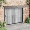 Vidaxl Door Awning, Black, 350X100 Cm, Polycarbonate