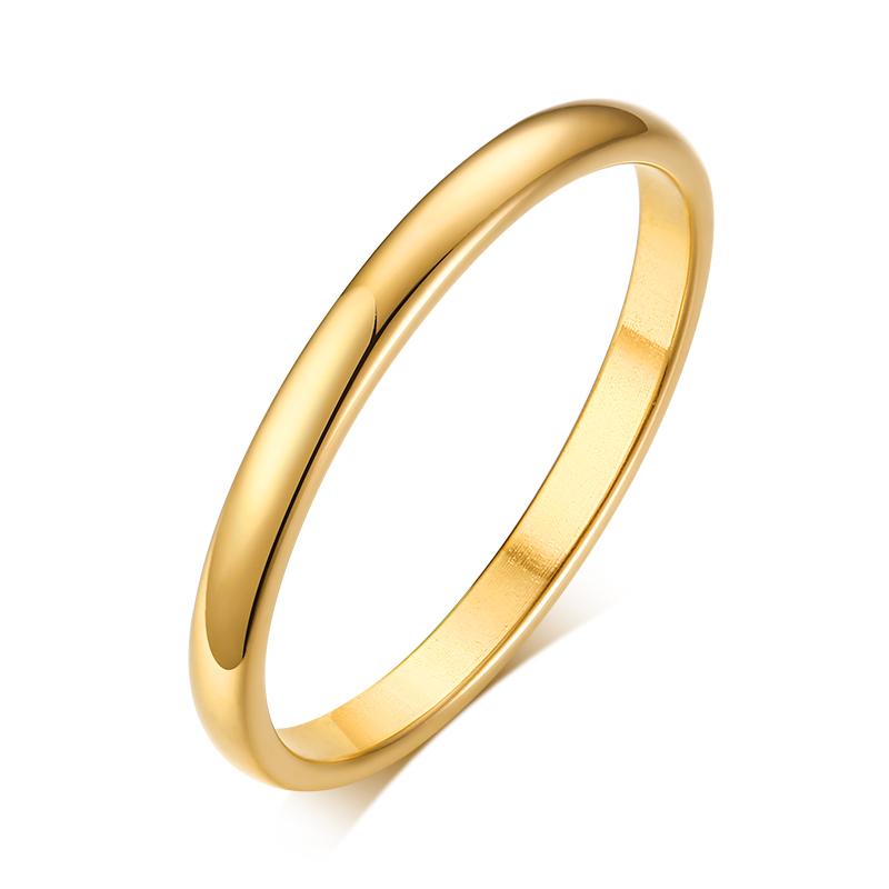 Chic Twisted Rope Slim Ring for Women, Stainless Steel Metal Wedding Rings Finger Band, New Elegant Simple Vintage Party Jewelry