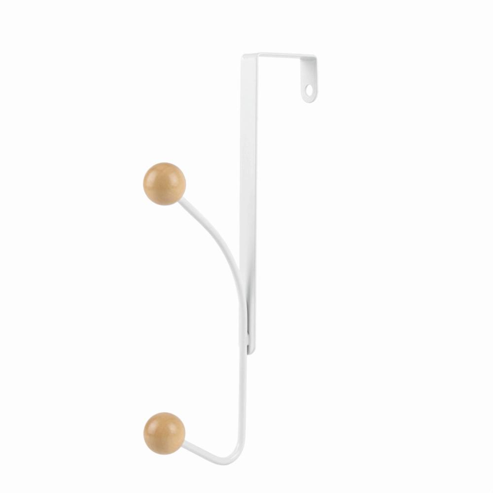 Space-Saving Door Rear Hook Multifunctional Easy Installation Wall-Mounted Hook Elegant Portable Coat Rack Living Room