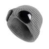 Bonnet en tricot pour hommes/femmes avec ornements lunettes Chapeau chaud à la mode