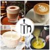 Portable Stainless Steel Milk Frother, 400/800ML, Stovetop Safe, Coffee Foamer, Milk Frother, Coffee Mixer for Milk, Latte, Macchiato, and More, Perfe