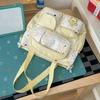 Schoolbagins College Style Cute Large Capacity Casual Backpack Female High School Student Junior High School Student Class School Bag Make-up Bag
