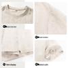 SHANSHAN Men's 100% Linen Short Sleeve T-Shirt