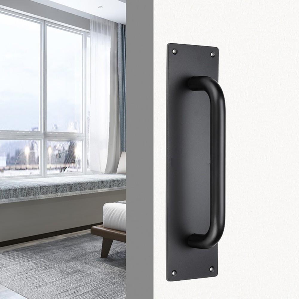 Sliding Barn Door Handles Stainless Steel Interior Door Handle Cabinet Pulls  Wardrobe Furniture Pull Kitchen Drawer Hardware