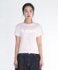 AMES-WORLDWIDE Basic Logo Tee Pink