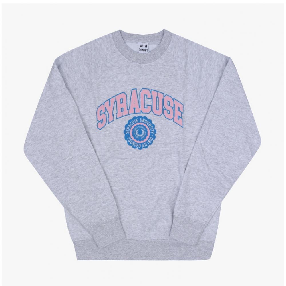 Wild Donkey Unisex Syracuse Lettering Logo Sweatshirt