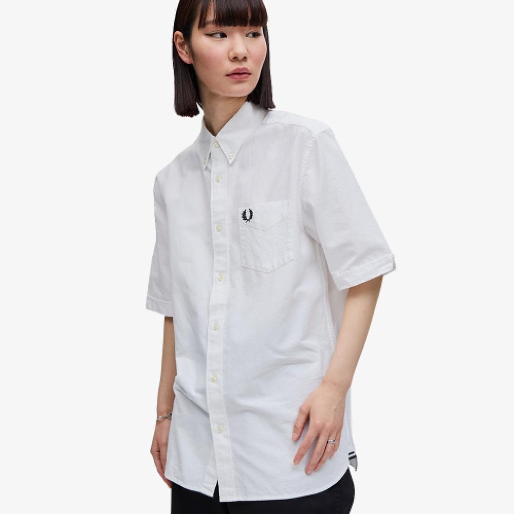 Fred Perry [baseline] Short Sleeve Oxford Shirt  100  Afpm2415503 100