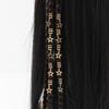 10pcs Star Shape Dreadlocks Beads Hair Braiding Hair Braid Tubes Hollow Out Hair Ring  Women