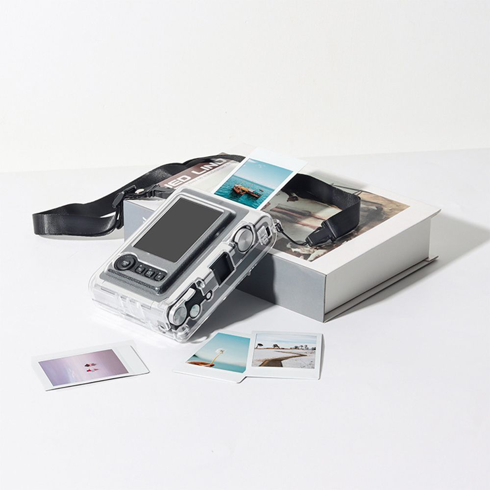 Professional Strap Transparent Easy to Carry Camera Bag Instant Camera Case Protective Cover