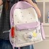Schoolbag Wholesale New Schoolbag Japanese Ins Fresh Backpack Sweet and Cute Girl Student Versatile High-value Backpack