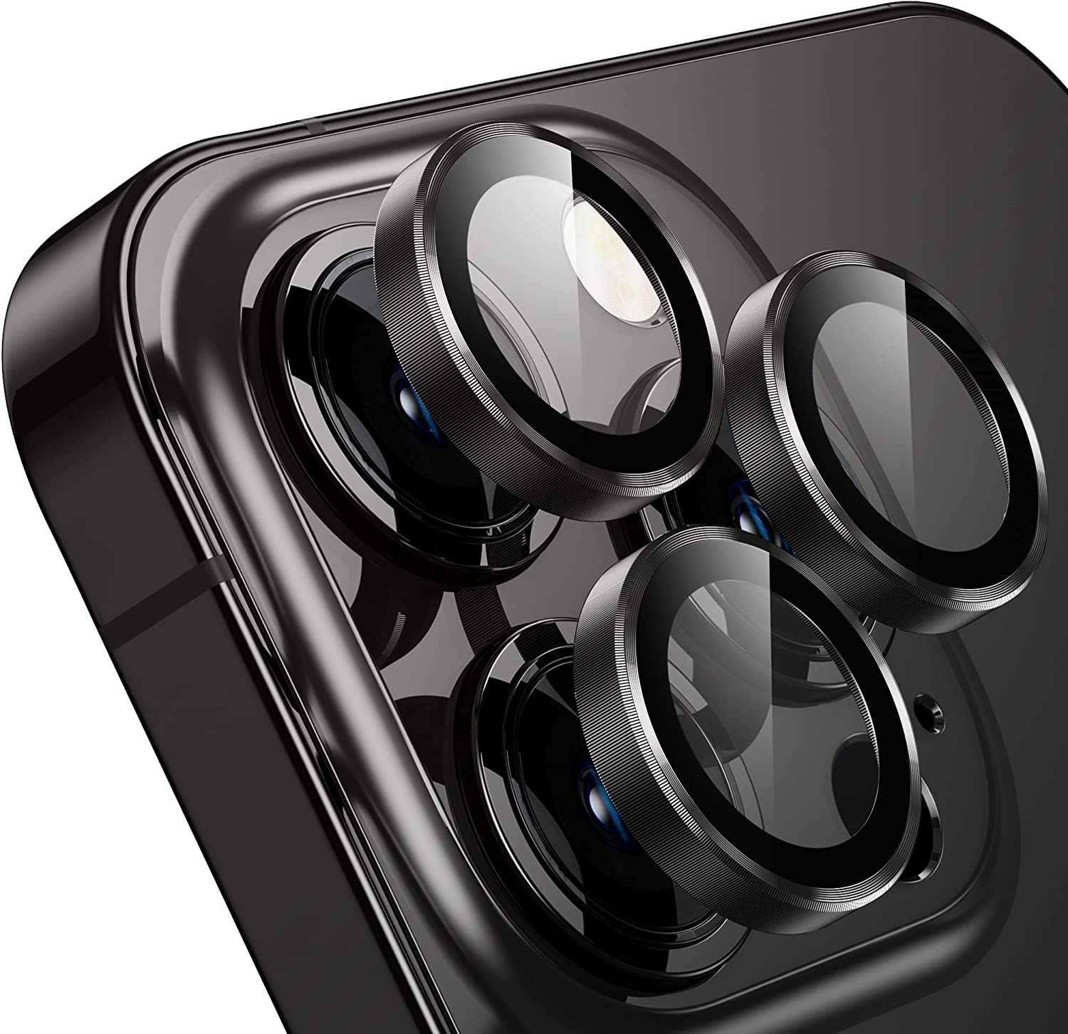 

Модный металлический защитный чехол для объектива камеры для Apple IPhone15 14pro Max 13 11 12 Pro Max 13mini, стеклянный чехол для объектива камеры