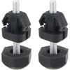 Unifizz Hood Stop Cushion Bumper 2 Pack Rubber Hood Rest Supports for Ford Ranger 1998-2011, F-250 F-350 Super Duty 1999-2007, Excursion, Explorer,