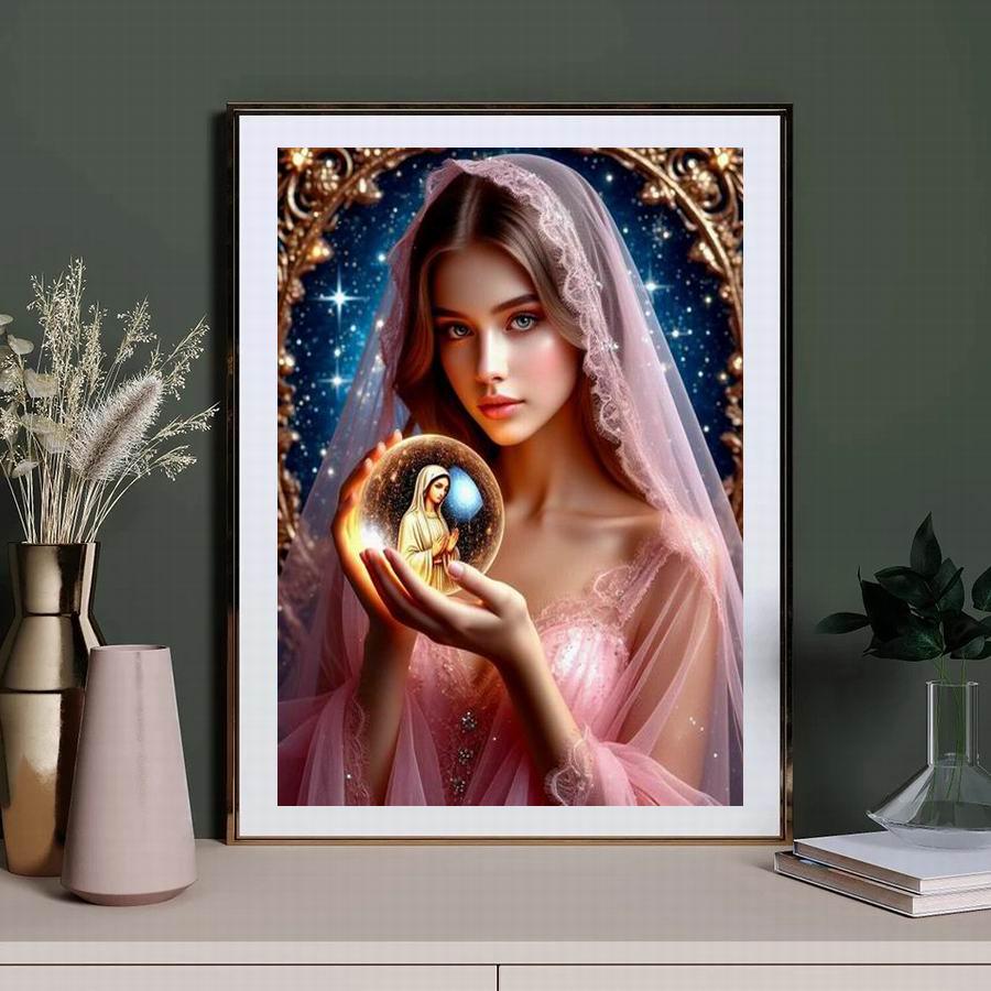 Diamond Painting New Collection Beautiful Woman Diy Full Rhinestone Embroidery Girl Mosaic Cross Stitch Kits Wall Decor