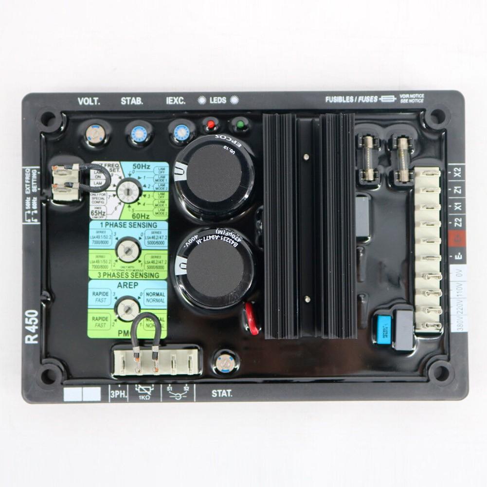New Automatic Voltage Regulator AVR R450 For Leroy Somer Generator Genset