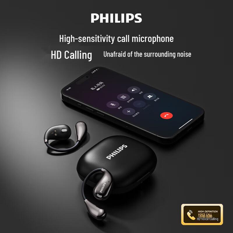 Philips TAT2769 Open-Ear Sport Bluetooth Headphones